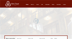 Desktop Screenshot of hotelthamel.com